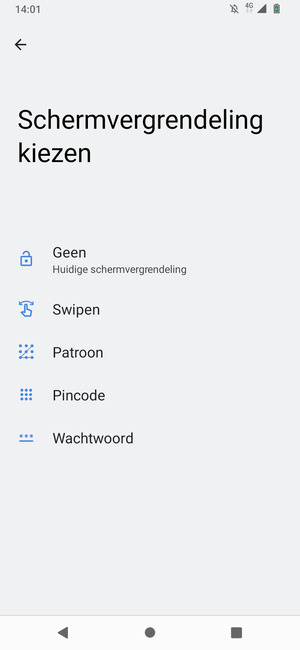 Selecteer Patroon