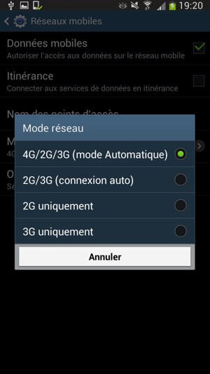 Sélectionnez votre option préférée