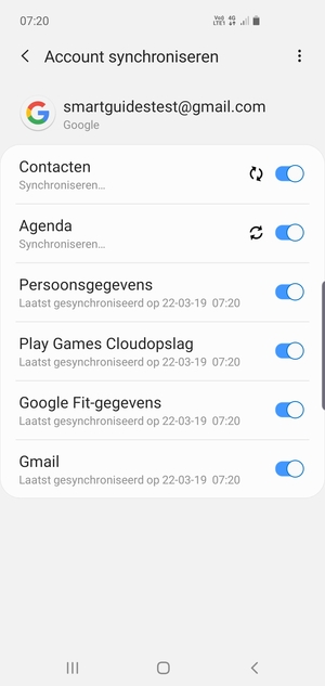Uw contactpersonen van Google worden nu gesynchroniseerd met uw Galaxy