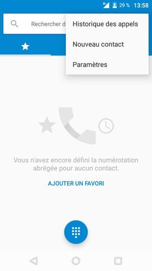 Sélectionnez Paramètres