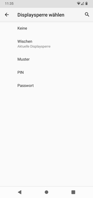 Wählen Sie Muster