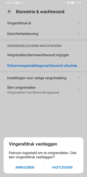 Selecteer ANNULEREN