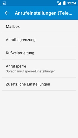 Wählen Sie Mailbox