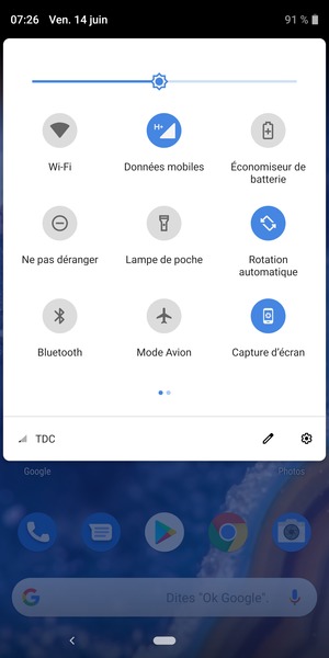 Activer le Économiseur de batterie