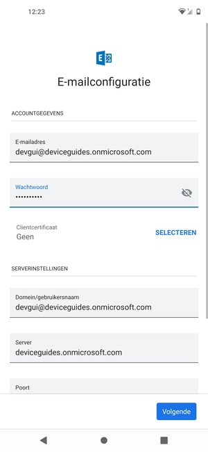 Voer uw wachtwoord in