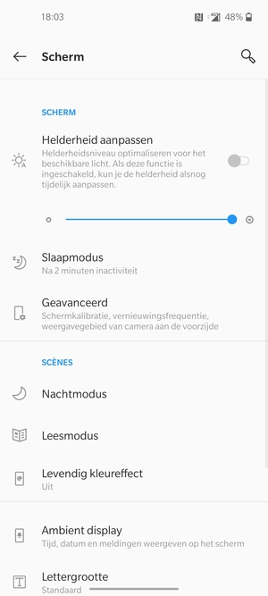Selecteer Geavanceerd