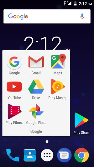 Sélectionnez Gmail