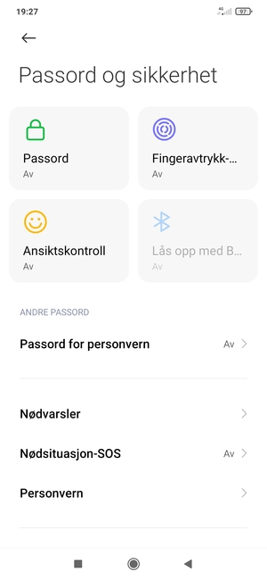 Velg Personvern