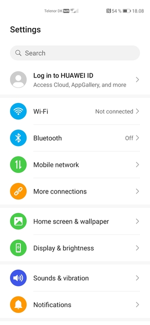 Select Mobile network