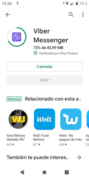 Espere a que el proceso de instalación finalice