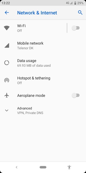 Select Mobile network