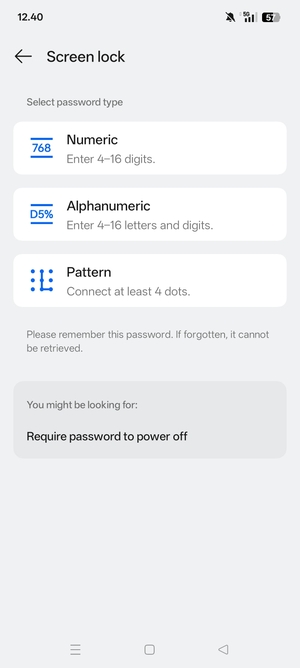 Select Pattern