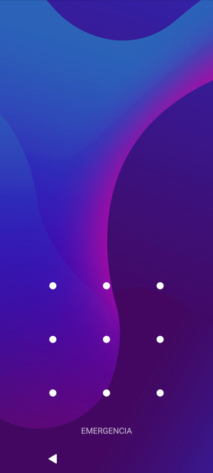 El teléfono ha sido asegurado con un bloqueo de pantalla