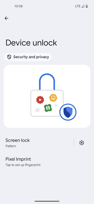 Your phone is now secure with a screen lock