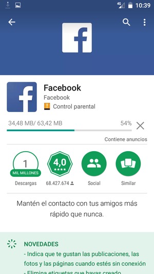 Espere a que el proceso de instalación finalice