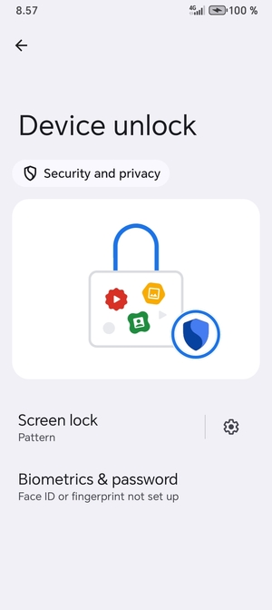 Your phone is now secure with a screen lock