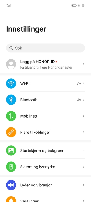 Velg Mobilnett