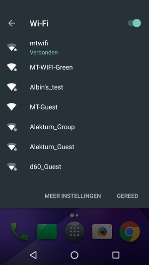 Schakel Wi-Fi uit