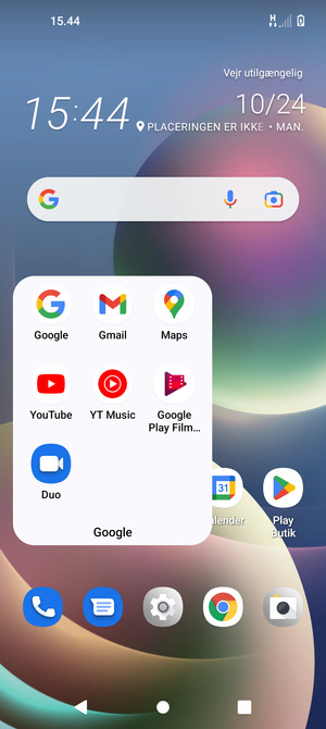 Vælg Gmail