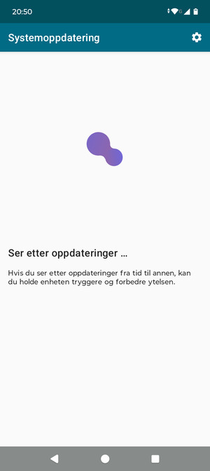Vent til søket er ferdig