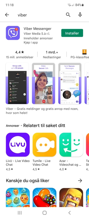 Velg app