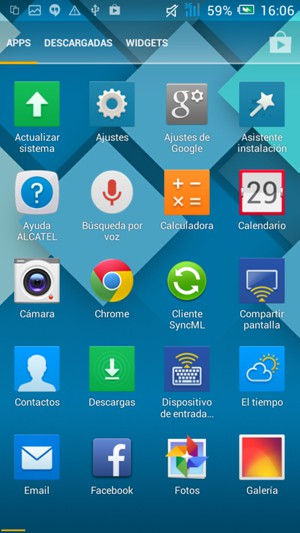 Seleccione Ajustes