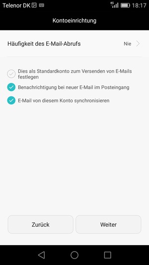 Wählen Sie Weiter