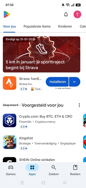 Selecteer Zoeken