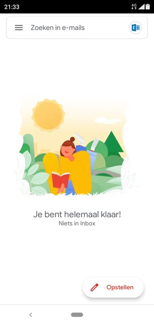 Uw account is klaar voor gebruik