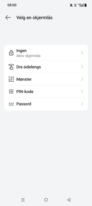Velg Mønster