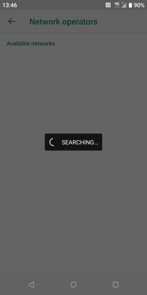 Wait for the search to finish