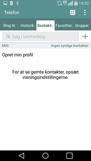 Vælg Menu-knappen