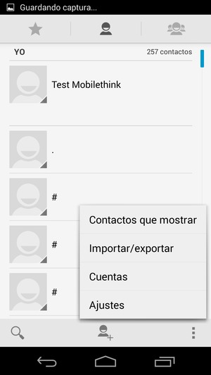 Seleccione Importar/exportar