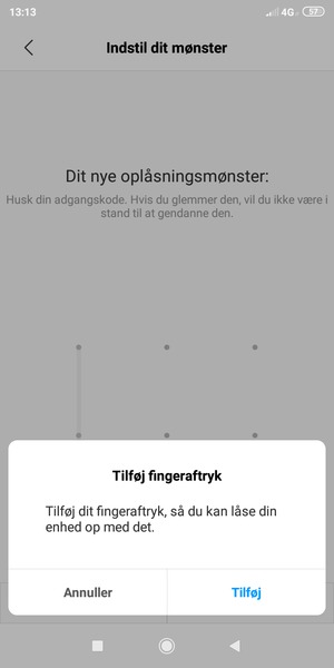 Vælg Annuller