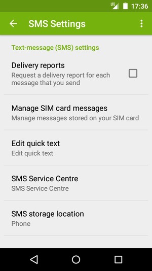Select SMS Service Centre