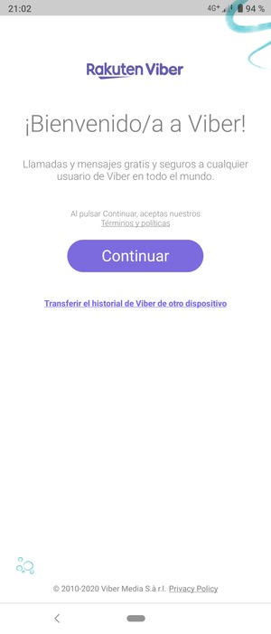 Su aplicación está lista para usar