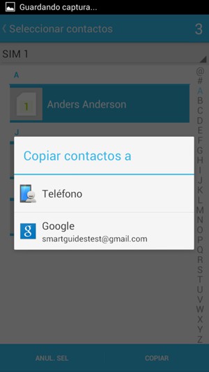 Seleccione Google