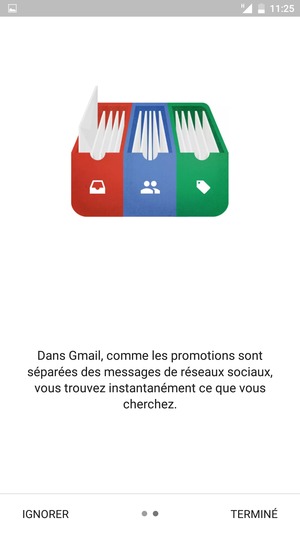 Sélectionnez TERMINÉ