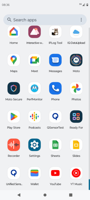 Scroll to and select Settings
