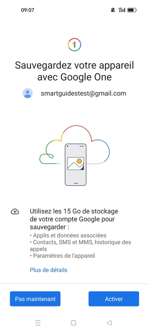 Sélectionnez Activer