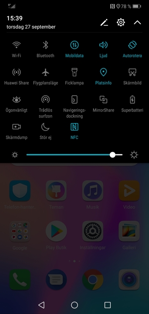 Stäng av Platsinfo