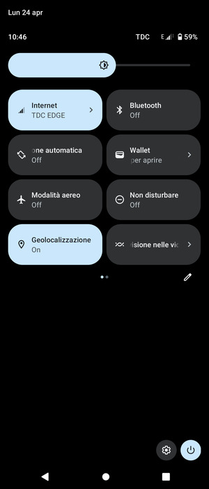 Disattiva Geolocalizzazione
