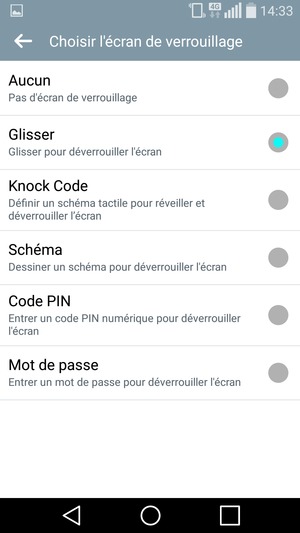 Sélectionnez Schéma