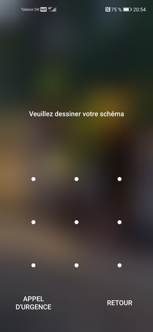 Votre téléphone est maintenant sécurisé par un écran de verrouillage