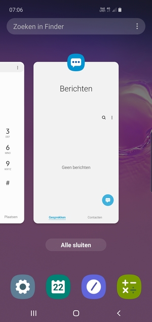 Selecteer Alle sluiten