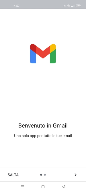 Seleziona AVANTI