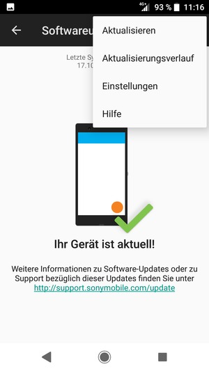 Wählen Sie Aktualisieren
