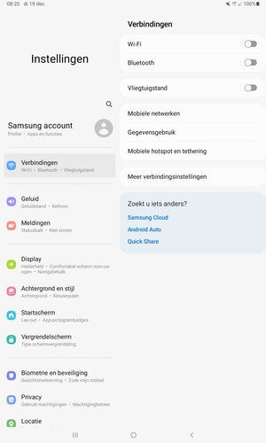 Selecteer Verbindingen