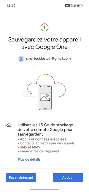 Sélectionnez Activer