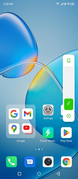 Select Sound to change to vibration mode